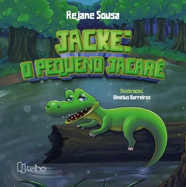 Capa do livro Jacke: o pequeno jacaré